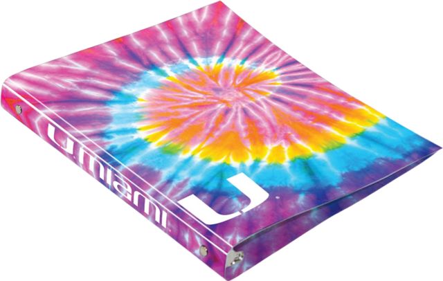 University of Miami 1 inch Binder