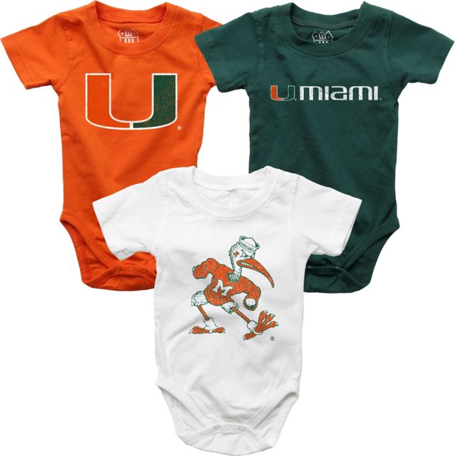 NFL Infant Boys’ 3-Pack Short-Sleeve Bodysuits - Miami Dolphins