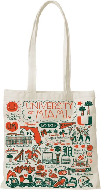 University of Miami Julia Gash Tote
