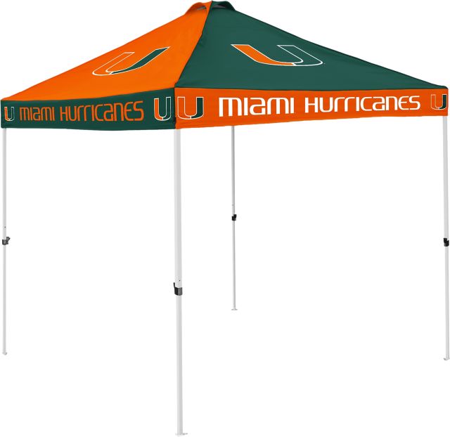 Miami Hurricanes Pinwheel Tail Tent