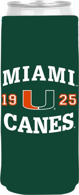 University of Miami Hurricanes Slim Can Coozie