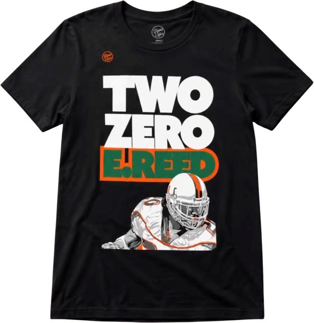 University of Miami Football Short Sleeve T-Shirt ED REED