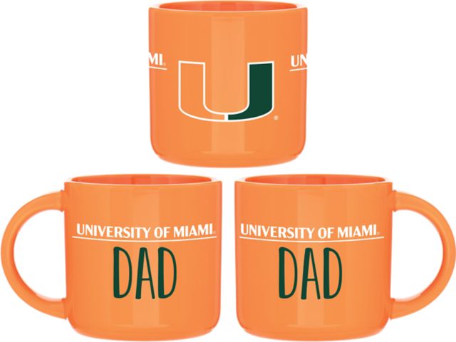 University of Miami 14 oz. Dad Mug