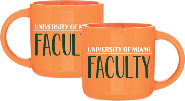 University of Miami Faculty 14 oz. Mug