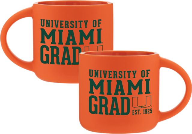 University of Miami 20 oz. Drew Mug