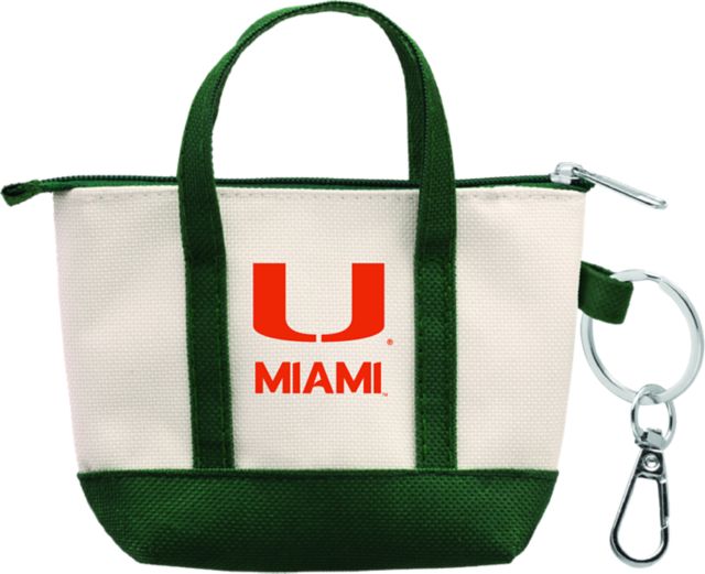 University of Miami Mini Boat Tote Bag