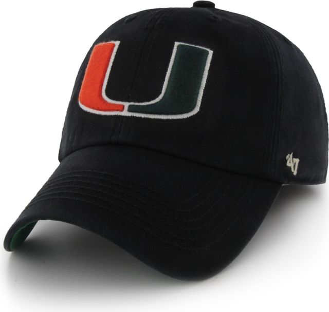 University of Miami Franchise Washed Twill Cap
