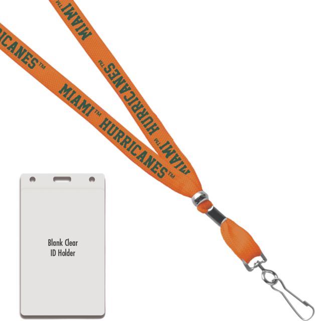 University of Miami Card Dispenser Lanyard