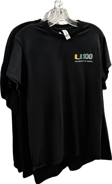 Miami Champion Long Sleeve T Shirt U Miami Miami Herbert Business School - Horizontal - ONLINE ONLY