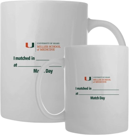 University of Miami Match Day 15 oz. Mug