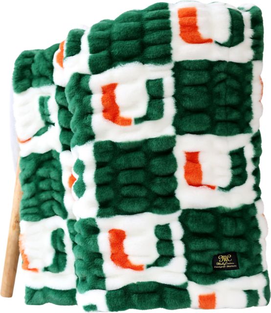 University of Miami Hugs 50'' x 60'' Adult Blanket