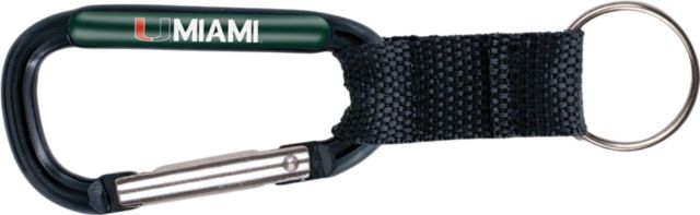 University of Miami Carabiner Keychain