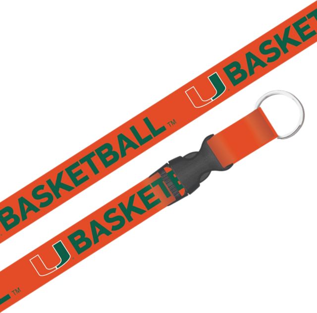 University of Miami Hurricanes Lanyard with Buckle