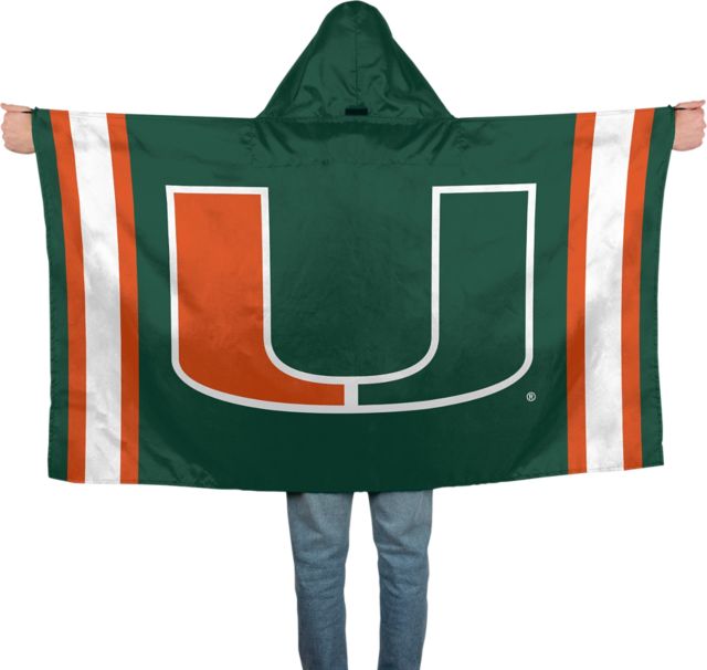 University of Miami 3' x 5' Hooded Flag