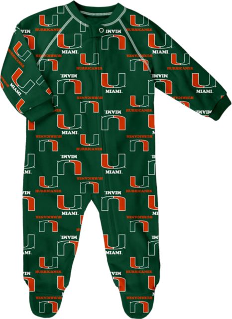 University of Miami Newborn Coverall
