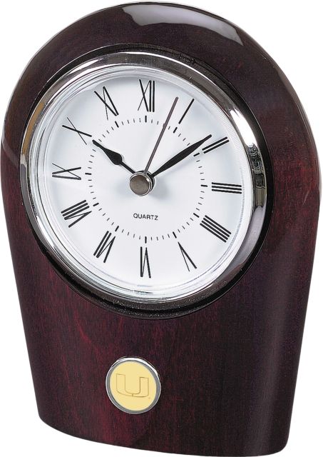 University of Miami Desk Clock