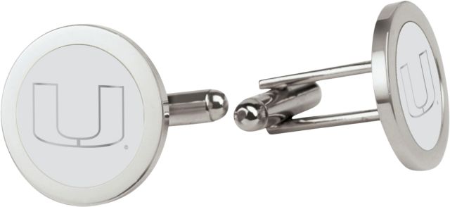 University of Miami 3/4" Cufflinks