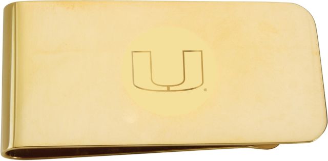 University of Miami Money Clip