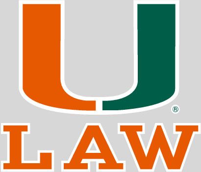 University of Miami Law Decal