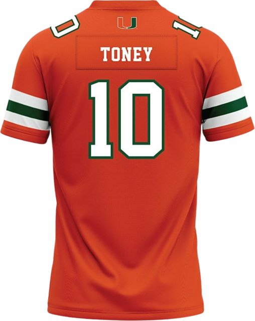 Miami Football Jersey M TONEY