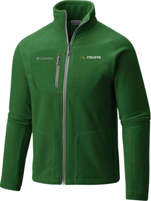 University of Miami Hurricanes Full Zip Fleece