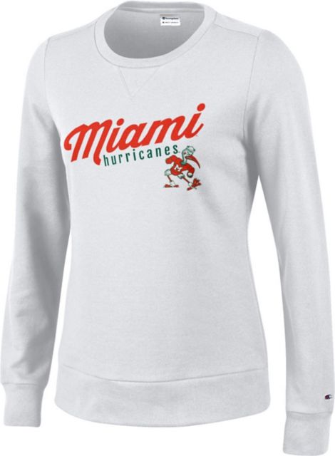 miami hurricanes crewneck