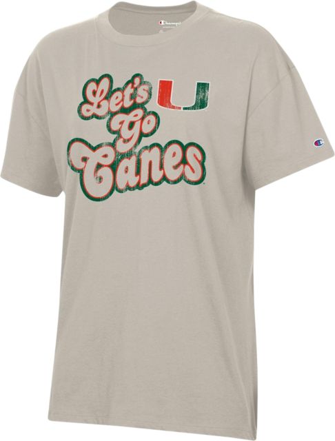University of Miami Hurricanes Women's Oversized Short Sleeve T-Shirt