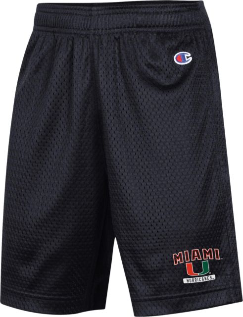 University of Miami Youth Mesh Short