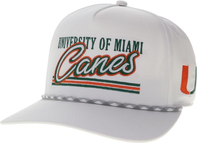 University of Miami Hurricanes Adjustable Rope Cap