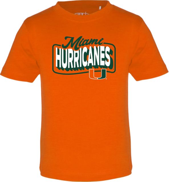University of Miami Hurricanes Toddler Toni Short Sleeve T-Shirt
