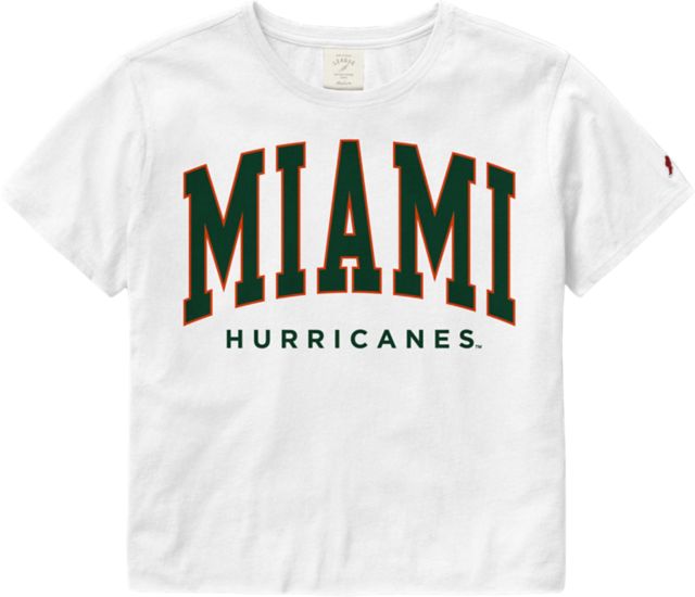 University of Miami Women's Crop Short Sleeve T-Shirt