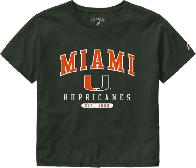 University of Miami Hurricanes Women's Clothesline Short Sleeve T-Shirt