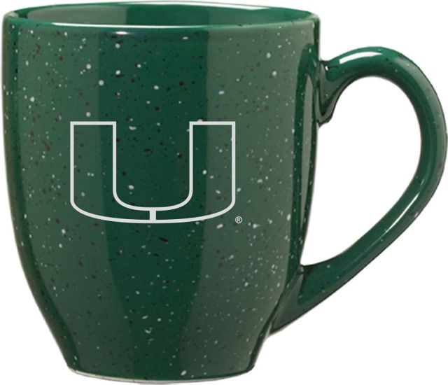 University of Miami 16 oz. Bistro Mug