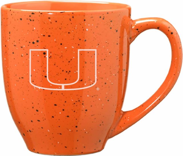 University of Miami 16 oz. Bistro Mug