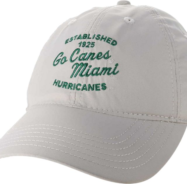 University of Miami Hurricanes Cool Fit Adjustable Cap