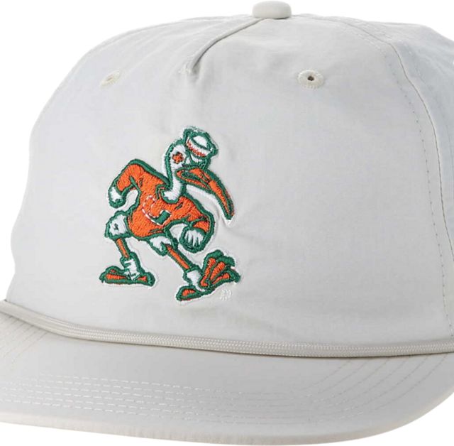 University of Miami Hurricanes Adjustable Rope Cap