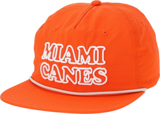 University of Miami Hurricanes Adjustable Rope Cap