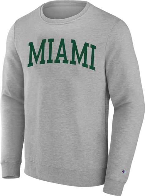 University of hot sale miami crewneck