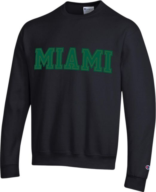 University of Miami Crewneck Sweatshirt University Of Miami