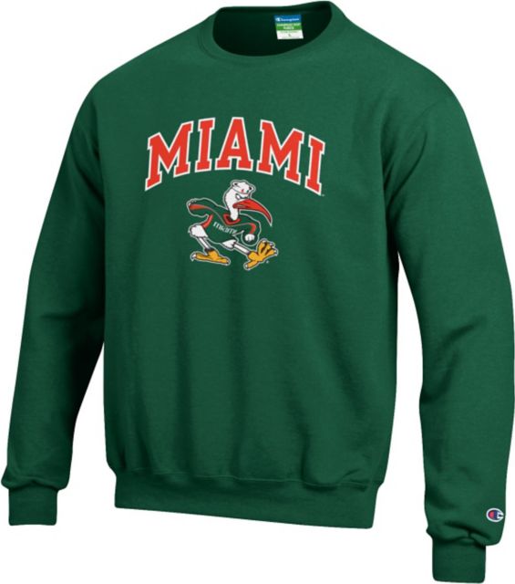 university of miami champion sweatshirt