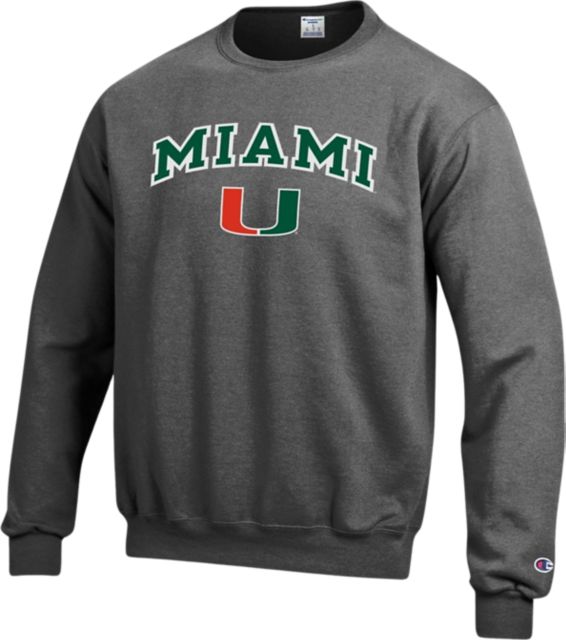 university of miami champion sweatshirt