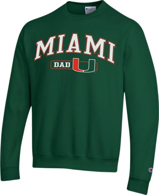 University of Miami Dad Crewneck Sweatshirt