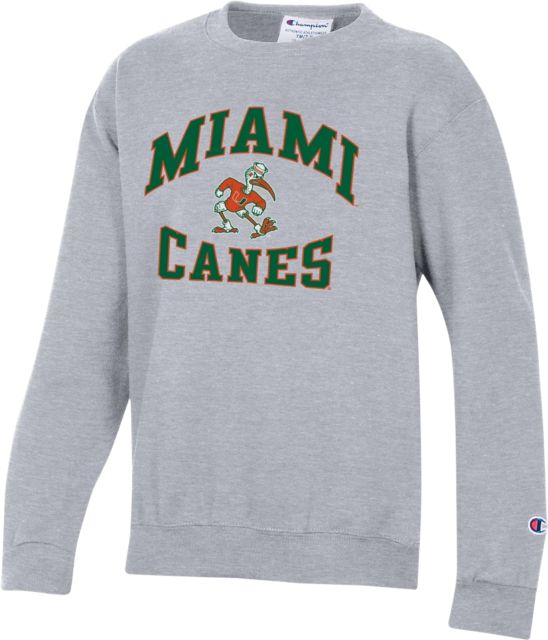 University of Miami Youth Hurricanes Crewneck