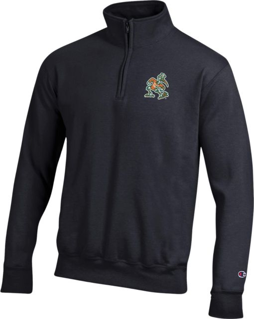 University of Miami 1/4 Zip Fleece