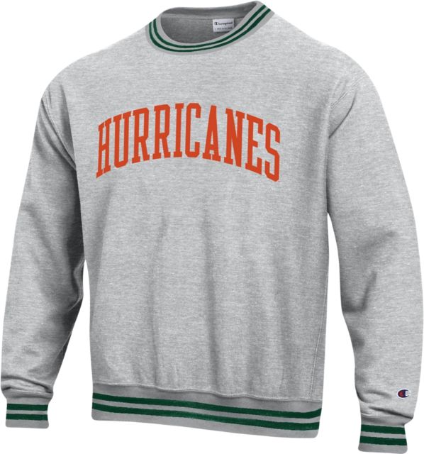 Miami top hurricanes crewneck