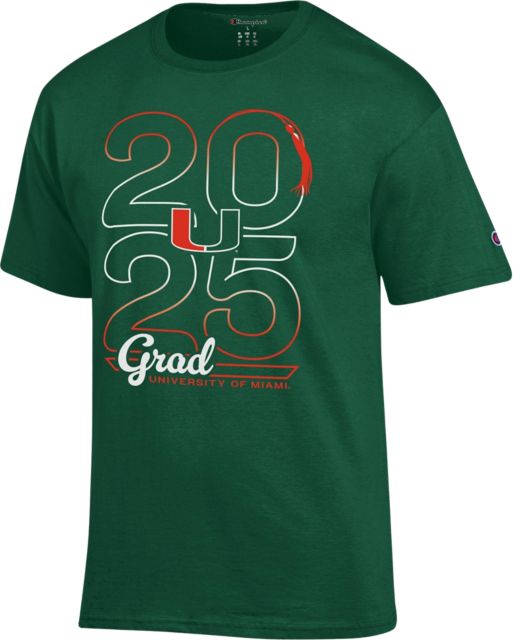 University of Miami Hurricanes Class of 2025 Short Sleeve T-Shirt