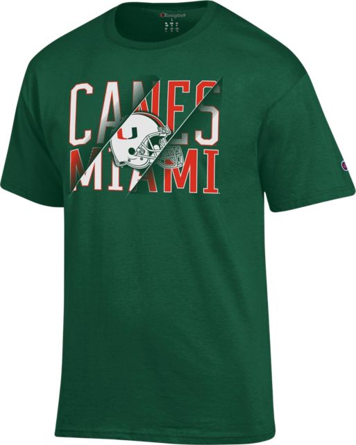 University of Miami Helmet Short Sleeve T-Shirt