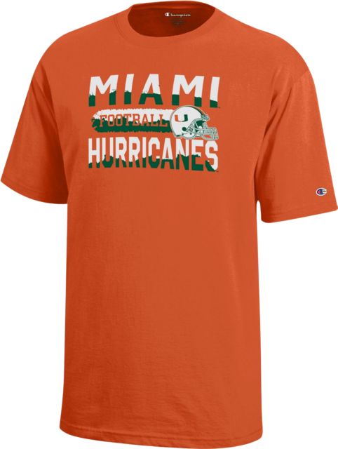 University of Miami Football Youth Short Sleeve T-Shirt