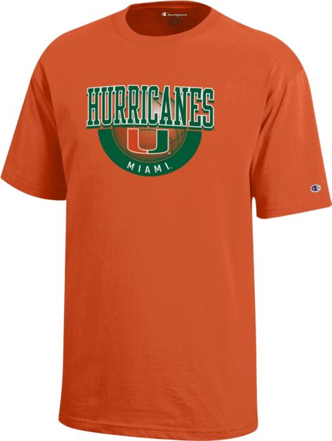 University of Miami Hurricanes Basketball Youth Short Sleeve T-Shirt