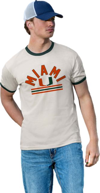 University of Miami Hurricanes Ringer Short Sleeve T-Shirt